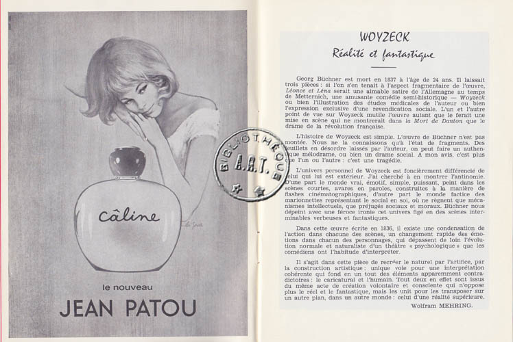 Les programmes de Théatre de l\